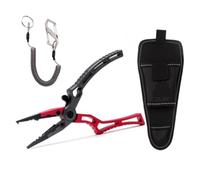 ZYAGH Aluminum Saltwater Surf Kit Multitool Pliers | Hook Remover & Braided Line Cutter For Tackle, Rust-Proof