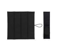 ZYAYNG 1PC Lightweight Waterproof Foldable Mini Kneeling and Seat Cushion Foam Folding Mat Sitting Pad for Outdoor Activities pour Extérieur(Black)