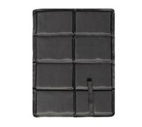 ZYAYNG 2pcs Folding Camping Mat Portable Outdoor Oxford Cloth Waterproof Foam Sitting Prevent Dirty Hiking Small Seat Pad pour Extérieur(Black)