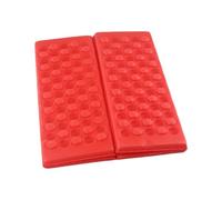 ZYAYNG 2pcs Red Portable Lightweight Mini Folding Mat Foam Sitting Pad for Outdoor Activities Foldable Kneeling and Seat Cushion pour Extérieur