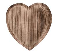 ZYDYRX Coupe en Bois Forme de Cœur Grand Coupelle à Clés Cœur Coupe à Goûter à fruits Décorative à Bijoux pour Snacks Noix Olives Tapas Clés Bijoux Cerises Bonbons Biscuits
