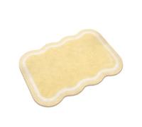 ZYEFGMFRQ Tapis de Sol Salle Bain Imitation Cachemire, 1 pièce, Porte Toilette, Pied Absorbant, Tapis ménage à séchage Rapide(XXTW-5,50x80cm19.7x31.5in)