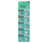 ZYHARUKO Lot de 10 piles bouton LR1130 AG10 1,5 V haute énergie pour jouets, montres, calculatrices, télécommandes