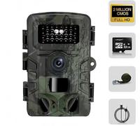 ZYJDGNNY Wildlife Camera 58MP Full HD - Vision nocturne, capteur de mouvement étanche - Capturez de superbes vidéos et photos d'animaux - Carte mémoire de 32 Go incluse