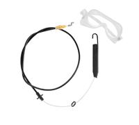 ZYKORNIUM 946-04173E Câble d'engagement de pont pour tracteur de pelouse MTD Troy-Bilt Craftsman, remplace 746-04173 746-04173E, câble d'embrayage à lame avec ressort + lunettes de sécurité