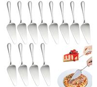 Zykra 12 Pcs Pelle à Tarte en Acier Inoxydable, Serveur de Tarte en Métal