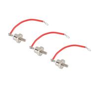 ZYLARUM ZX70 12 Diode 70A for Generator | Corrosion_Resistant Stable Output | 3 Pack Rectifier Diode for Motor Control / Fuel_Generator | Iron Body, 12 Diodes, Easy Install (Ligne Rouge Positive)