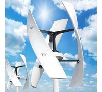 ZYLDDS Éolienne Génération d'électricité Éolienne Éolienne 12-220 V Kit Complet Générateur d'énergie éolienne 10000/12000 W pour Maison, Surveillance, Bateaux et lanternes de Rue solaires 10000W-12V