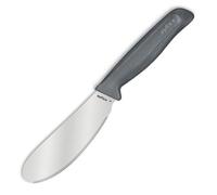 Zyliss Couteau à Beurre 12 cm, Lame Micro-Dentelée en Acier Inoxydable | Couteau a beurre en Inox japonais, Tartineur, Manche ergonomique en paille de blé, Lavable au lave-vaisselle, Garantie 5 ans