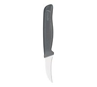 Zyliss Couteau à Éplucher à Lame Courbe 6 cm, Petit Couteau de Cuisine