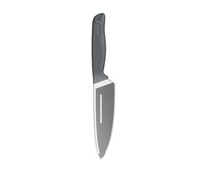 Zyliss - Couteau de Chef, 15 Cm-5. 9 Pouces, Lame Tranchante en Acier Inoxydable Allemand avec Manche Antidérapant en Paille de Blé Durable, Housse de Sécurité, Couteau de Cuisine Professionnel