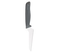 Zyliss Couteau Décalé 10 cm, Petit Couteau de Cuisine en Inox, Protège-Lame