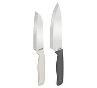Zyliss Couteaux de Cuisine Classiques (2 Pièces) Couteau de Chef et Santoku