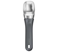 Zyliss Cuillière à Glace, Gris, Alliage de Zinc, Manche Confortable, Compatible Lave-Vaisselle, Pour Glace, Sorbet, Pâte à Biscuits, Purée de Pommes de Terre, Professionnelle, 20 cm