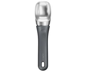 Zyliss Cuillière à Glace, Gris, Alliage de Zinc, Manche Confortable, Compatible Lave-Vaisselle, Pour Glace, Sorbet, Pâte à Biscuits, Purée de Pommes de Terre, Professionnelle, 20 cm