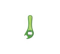Zyliss E24225 Décapsuleur 5 en 1 - Ouvre-bocal, bouteille et canette, vert, plastique