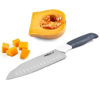Zyliss E920212 Comfort Couteau de Chef Santoku, 18cm, Lame Japonaise en Acier Inoxydable, Couteau Cuisine, Manche Ergonomique et Anti-Dérapant, Passe au Lave-Vaisselle, Garantie 5 ans