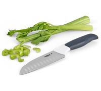 Zyliss E920214 Comfort Couteau de Chef Santoku Mini, 12cm, Lame Japonaise en Acier Inoxydable, Couteau Cuisine, Manche Ergonomique et Anti-Dérapant, Passe au Lave-Vaisselle, Garantie 5 ans
