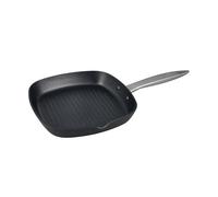Zyliss E980067 Ultimate Antiadhésif Poêle Gril, 26cm/10in, Tous Feux Dont Induction, Noir, Aluminium, Garantie antiadhésive de 10 ans