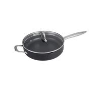 Zyliss E980069 Ultimate Antiadhésif Sauteuse, 28cm/11in, Tous Feux Dont Induction, Noir, Aluminium, Garantie antiadhésive de 10 ans