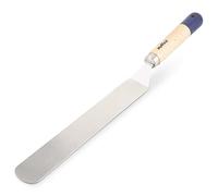 Zyliss E980211 Spatule Coudée Anglées, Bois de Hêtre, Marron, Spatule Patisserie Anglées, Spatule à Palette, Garantie 5 ans