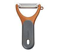 Zyliss Éplucheur julienne, lame dentelée inox, manche paille de blé, lave-vaisselle, 5 ans