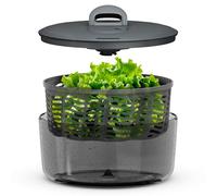 Zyliss Easy Spin Essoreuse à Salade Grande 6 L, Mécanisme à Cordon