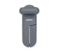 Zyliss Magican Ouvre-boîte, Inox/Plastique, Ouvre Boite de Conserve | Acier Inoxydable, Compact et Léger, Facile à Utiliser, Technologie Lock-On, Poignée Ergonomique, Décapsuleur, Manuel