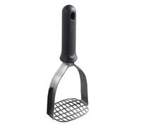 Zyliss Presse-Purée de Pommes de Terre, Avec Grattoir en Silicone, Manche en Paille de Blé écologique, Professionnel Robuste Acier Inoxydable, Lavable au Lave-Vaisselle, Garantie de 5 Ans