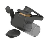 Zyliss Râpe à Fromage Professionnelle avec Reservoir, Acier Inoxydable/Plastique, Pour Légumes, Fromage, Carotte, Noix, Chocolat, Râpe à Fromage Manuelle avec Tambour et Reservoir, Garantie 5 ans