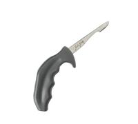 Zyliss Shucker Paddy Couteau à Huîtres Professionnel 7,9 cm, Lame en Acier Inoxydable, Ouvrez les Huîtres Facilement, Protège-Doigts, Manche en Plastique Type Pistolet, Couteau Pour Fruits de Mer