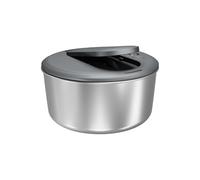 Zyliss Swift Dry Essoreuse à Salade Inox Petite 3,5 L, Mécanisme de Pompe