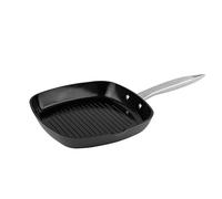 Zyliss Poêle grill en céramique anti-adhésive Ultimate Pro de 26 cm, en aluminium recy urable, compatible avec les plaques à induction, passe au four, sans PFAS