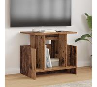 zylophax Meuble TV en Bois d'ingénierie Bois Ancien, 2 pièces, Design Moderne avec Grand Rangement, niches et tiroirs pour Salon séjour Chambre, Console Basse Fonctionnelle et élégante