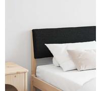 zylophax Tête de lit capitonnée Noire 180 cm en pin Massif rembourrée Confortable Design scandinave Chambre Adulte Enfant avec Coussin Dossier Lecture Tissu Lavable Durable