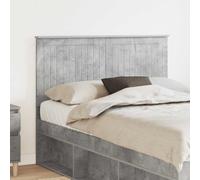 zylophax Tête de lit Gris béton en Bois d'ingénierie 138x100 cm Design Minimaliste Durable Support Dossier Lecture Chambre Adulte Enfant