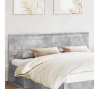 zylophax Tête de lit Gris béton en Bois d'ingénierie 183 x 90 cm, Design rectangulaire Moderne, Facile à Nettoyer, Durable, idéale Chambre Adulte ado bébé, Support Dossier Lecture Confortable