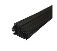 Zymjzbetic Bâtons de Diffuseur 50 pièces Dia5/4/3.0mmXL40,35,30,22,19cm bâtons de Fibres rotin synthétique for diffuseur roseaux Domestique, Huile Essentielle, Noir(Navy Blue)