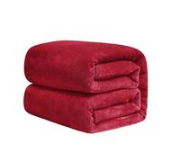 Zymjzbetic Couverture Polaire Couverture Polaire Extra Large de Couleur Unie for couvertures et Plaids canapé, Confortable, pelucheuse, légère(Color 2,100X120cm)