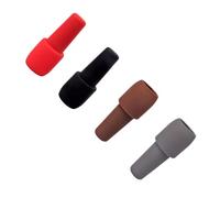 Zymoplas Bouchons de vin en Silicone pour bouteilles, résistants Pour aux hautes températures, Double étanchéité, bouchons de bouteille vin en caoutchouc souple Silicone