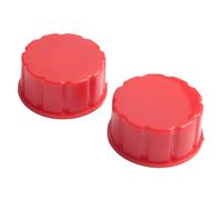 ZYNCUE Gaz rouge à filetage grossier pour bouchon de bidon de remplacement de conteneurs de 175 gallons, ouverture de 440 à 450 cm pour couvercle de carburant en plastique avec joint sécurisé