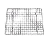 ZYNCUE Grille de four standard en acier inoxydable - Débit d'air optimisé - Pour cuisson au four, rôtir, refroidir et griller - Argenté