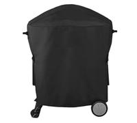 ZYNCUE Housse de grille en tissu Oxford 210D pour Weber Q1000 Q2000 Series, étanche à la poussière, barbecue pour protection avec sac de rangement, pour tondeuse à gazon noire 54 x 76 x 69 cm