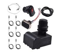 ZYNCUE Kit d'allumage électronique Charbroil 2 3 4 brûleurs Grills à gaz modèles de remplacement 463644220 463241013 463370719 avec bouton et fils