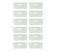 ZYNCUE Lot de 12 bandes de guidage pour tronçonneuse - Pièce 1121 648 6610, Ms240Ms260Ms261Ms270Ms271Ms280Ms290Ms360, pour plastique, lot de 12, blanc