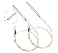 ZYNCUE Lot de 2 kits d'allumage Hot Rod de rechange Traeger 070 075 pour grilles à granulés Pro 22 34 Lil Tex Bbq avec 2 fusibles vis, carburateur, tondeuse à gazon, carburateur, bobine de rechange