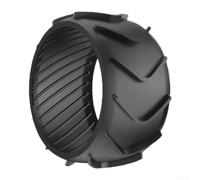 ZYNCUE Lot de 2 pneus avant pour tondeuse à gazon Worx pour Landroid Series conçus pour maintenir un mouvement vers l'avant constant dans des conditions variables M500 M700 S300