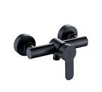 ZYNCUE Mitigeur thermostatique de Douche en Acier Inoxydable, Robinet de Douche de Salle de Bain G1/2" Triple Robinet de Baignoire d'eau Chaude et Froide, Robinet de Douche avec Accessoires complets