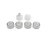 ZYNCUE Rcx26000Rcx26001Rcx26002 Poulie d'entraînement et kit de roulement à rouleaux de guidage pour nettoyeur de piscine robot Hayward Tigersharkqcplus (Rc9950Rc9965Rc9990), 6 pièces