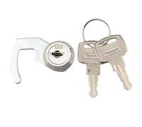 ZYNCUE Serrure à came avec clip rapide pour tiroir-caisse, casier POS, armoire en métal, valise de vol, cylindre de verrouillage de sécurité en alliage de zinc